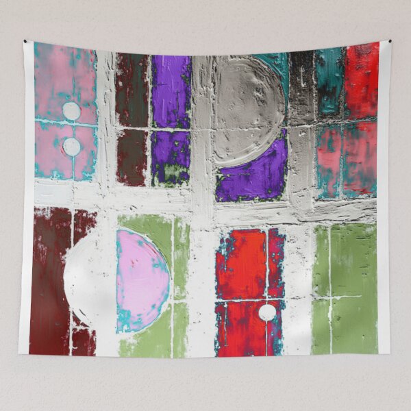 Item preview, hidden horizons E 1 colorful geometric abstract design designed and sold by SmashingDeals.