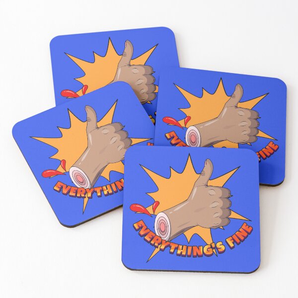 Item preview, Everything Is Fine Thumbs Up designed and sold by RegretfulTurtle.