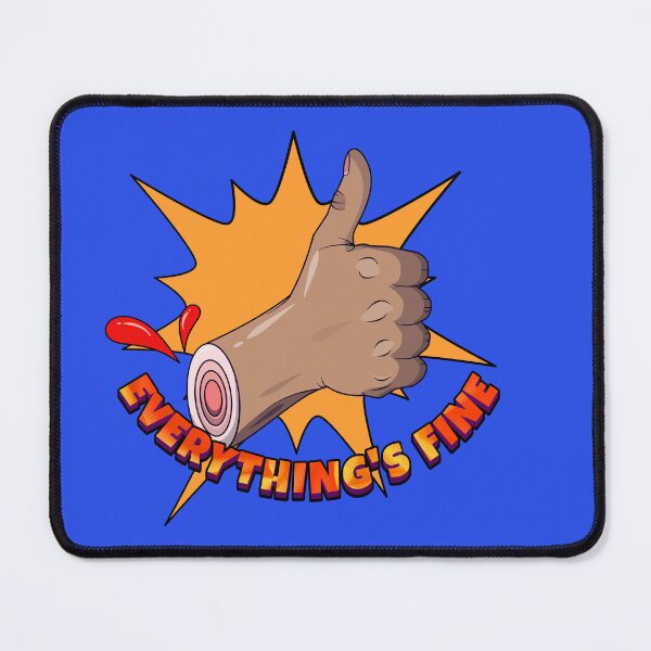 Item preview, Everything Is Fine Thumbs Up designed and sold by RegretfulTurtle.