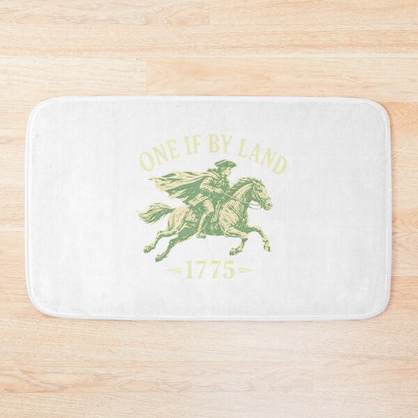 Item preview, One If By Land 1775 Colonial Rider Engraving designed and sold by chattsuede.