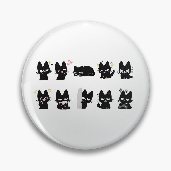 Item preview, Cute cat - Black cat illustration designed and sold by t-patterns.