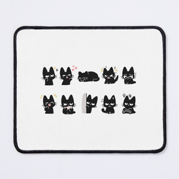 Item preview, Cute cat - Black cat illustration designed and sold by t-patterns.