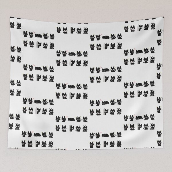 Item preview, Cute cat - Black cat illustration designed and sold by t-patterns.