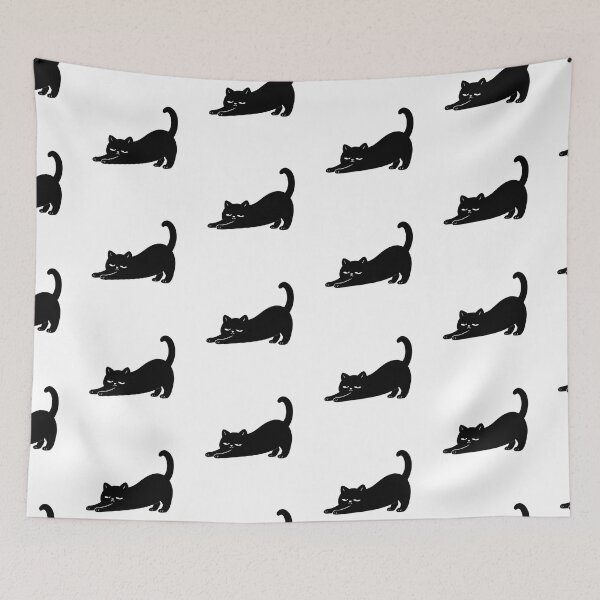 Item preview, Cute cat - Black cat illustration designed and sold by t-patterns.