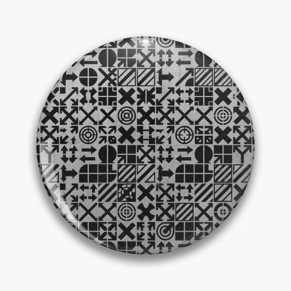Item preview, Monochromatic Geometric Arrow Seamless Abstract Texture designed and sold by SplashTastic.