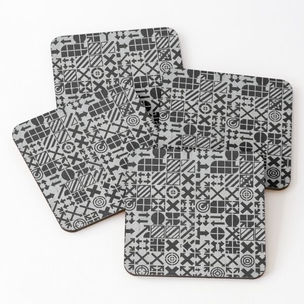 Item preview, Monochromatic Geometric Arrow Seamless Abstract Texture designed and sold by SplashTastic.