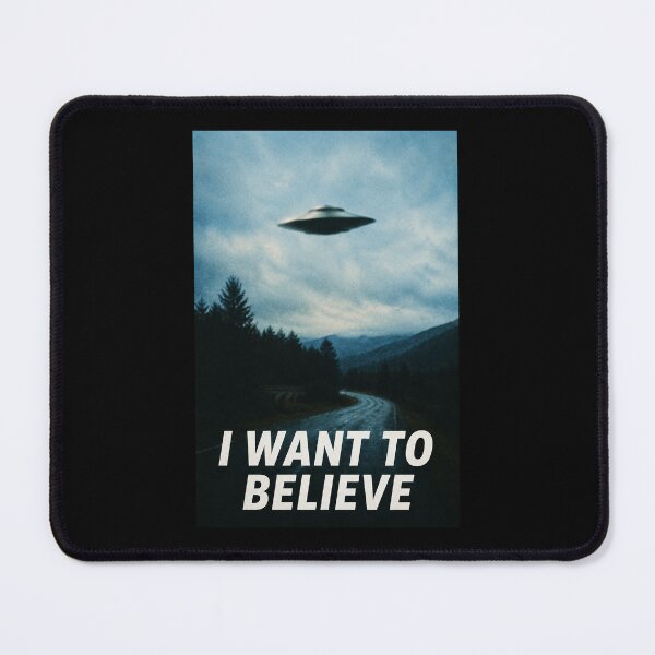 Item preview, Mysterious UFO Over Mountain Road Atmospheric Sci Fi Sky designed and sold by ferminhays.
