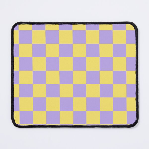 Item preview, Yellow and Purple Checkered Phone Case | Gift for Teens and Girls | Minimalist Yellow and Lilac Checkerboard Journal | Gift for Students | Cute Sunny Yellow and Purple Checkers Tote Bag designed and sold by VivaFy.