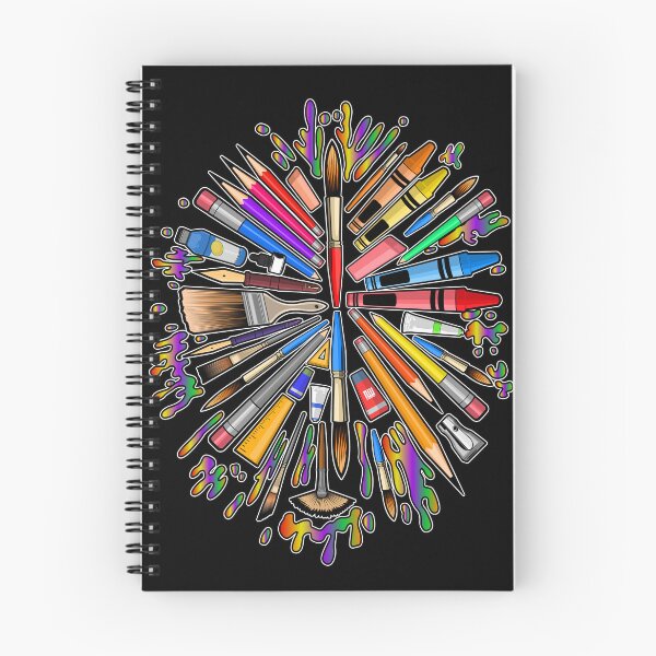 Item preview, Art Supplies Explosion Color Design designed and sold by Adamzworld.