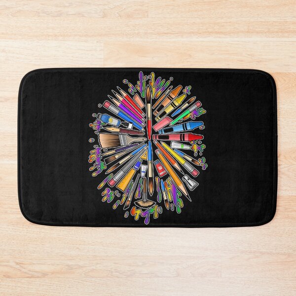 Item preview, Art Supplies Explosion Color Design designed and sold by Adamzworld.