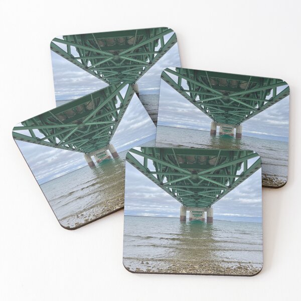 Item preview, Under the Mackinaw Bridge Michigan designed and sold by Aye Chihuahua.