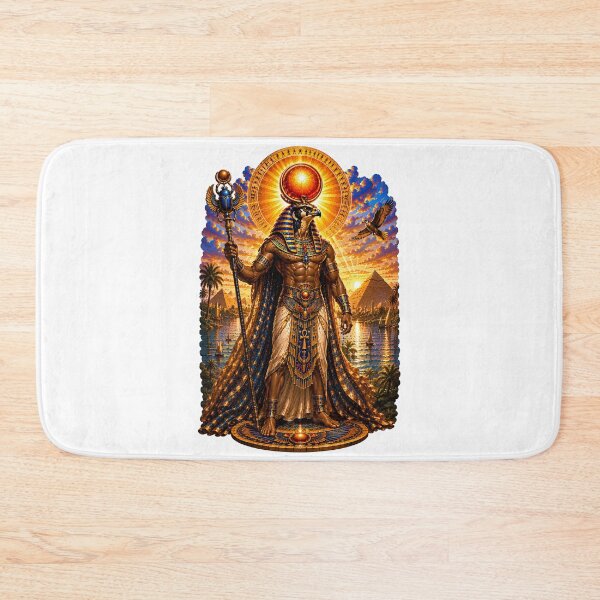 Item preview, Ra Sun God of Ancient Egypt Egyptian Mythology Supreme Solar Deity Art designed and sold by MythwovenShop.
