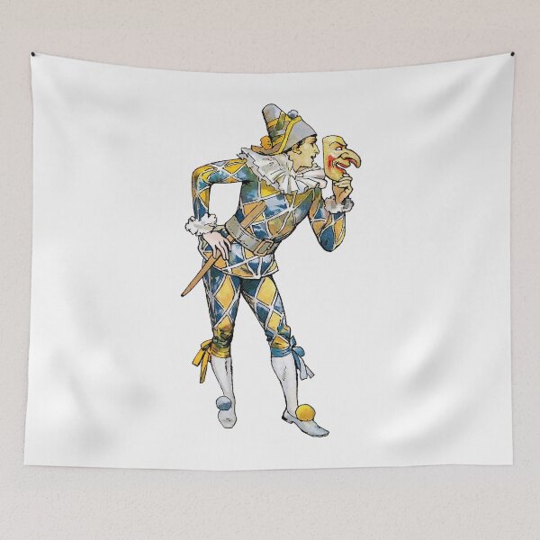 Item preview, Harlequin from the Chocolate Amatller puzzle cards by Apeles Mestres designed and sold by Hedrin.
