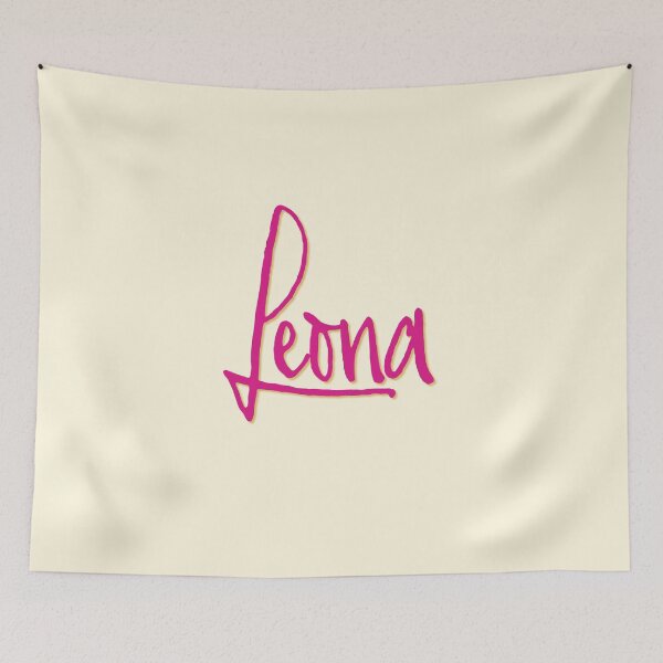 Item preview, LEONA personalized type design designed and sold by CharlottePlaceArt.