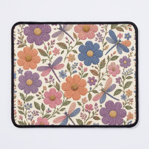 Item preview, Pretty dragonfly floral designed and sold by Roxburylane.