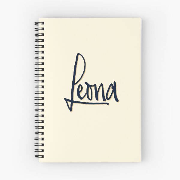 Item preview, LEONA personalized type design designed and sold by CharlottePlaceArt.