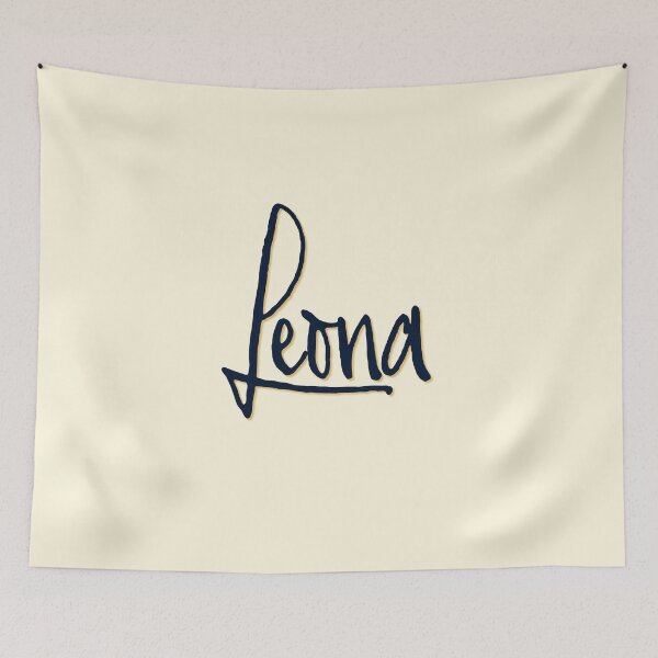 Item preview, LEONA personalized type design designed and sold by CharlottePlaceArt.