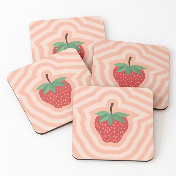 Item preview, Minimalist Strawberry Illustration  designed and sold by vectalux.