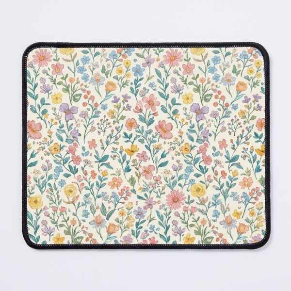Item preview, Pastel Wildflower Meadow Seamless Pattern designed and sold by FashioonTrends.