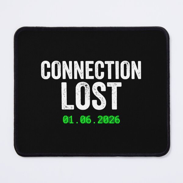 Item preview, Connection Lost Minimalist Typography Y2K Aesthetic designed and sold by SplashTastic.
