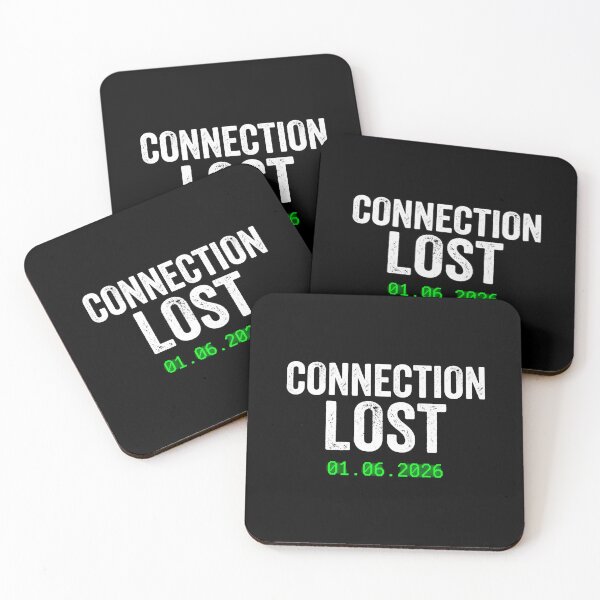 Item preview, Connection Lost Minimalist Typography Y2K Aesthetic designed and sold by SplashTastic.