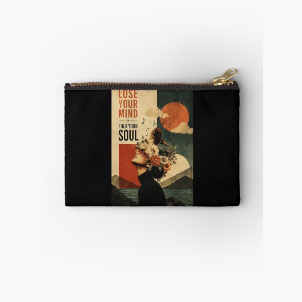 Item preview, Lose Your Mind Find Your Soul Vintage Surreal Music Collage designed and sold by ferminhays.