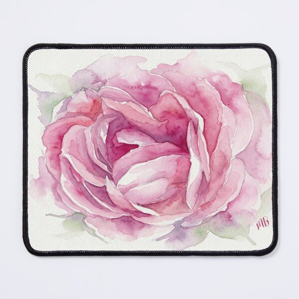 Item preview, The beauty of the rose – delicate watercolor blossom designed and sold by PureHopeStudio.