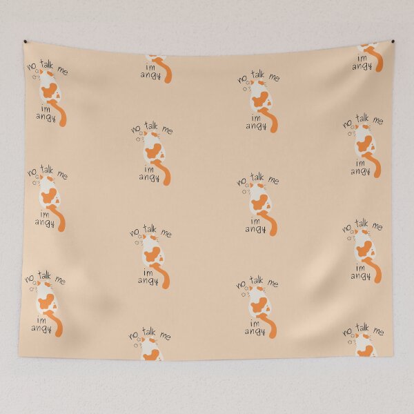 Item preview, no talk me im angy designed and sold by mooneko.