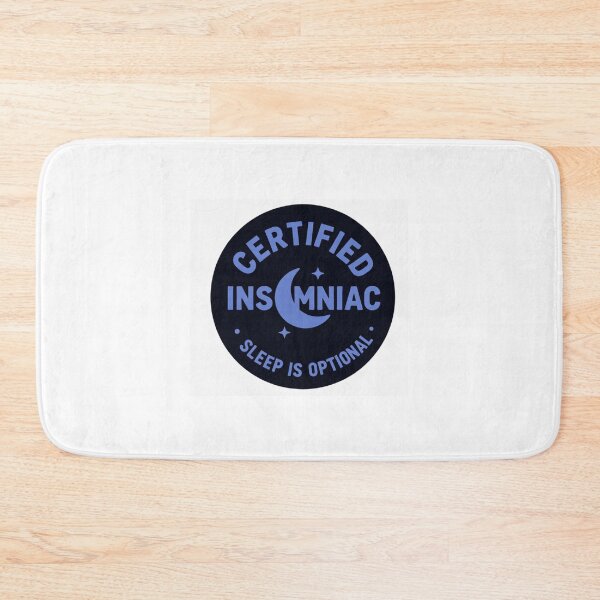 Item preview, certified insomniac, sleep is optional designed and sold by bandarartisan.