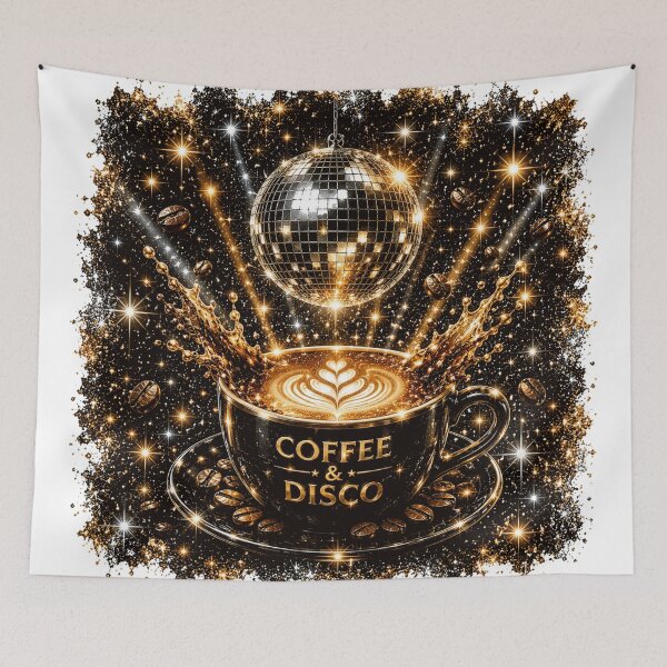 Item preview, Coffee Disco Art designed and sold by AureliasDesignStudio.