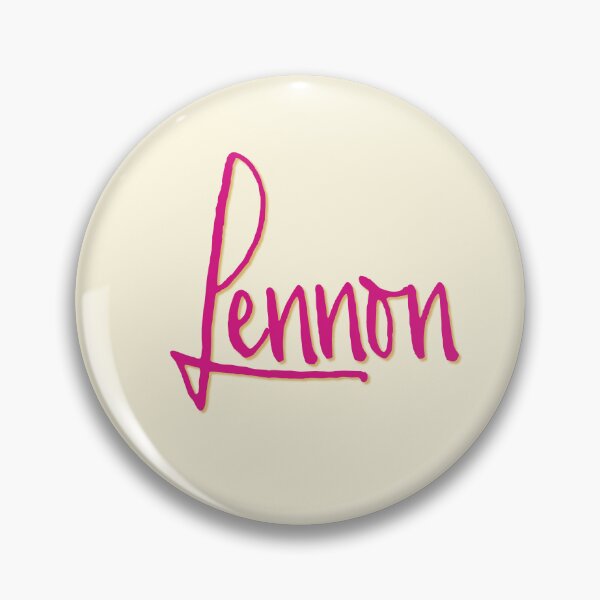 Item preview, LENNON personalized type design designed and sold by CharlottePlaceArt.