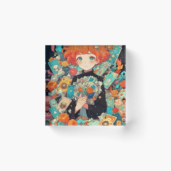 Item preview, the fortune teller: kawaii anime tarot aesthetic designed and sold by KnzSHOPPING.