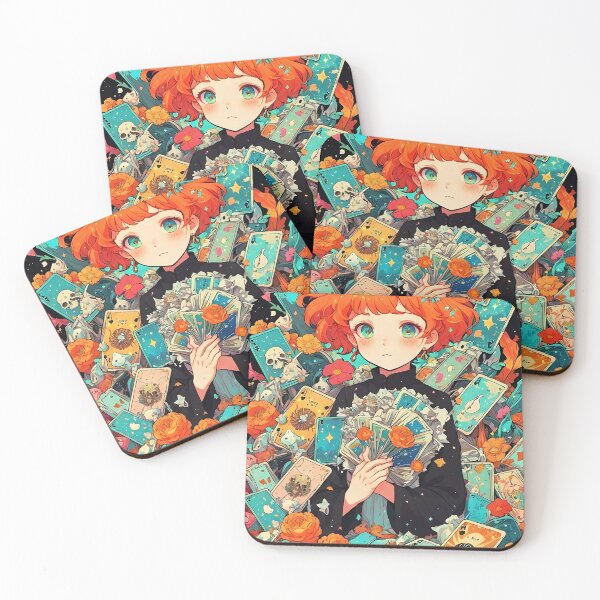 Item preview, the fortune teller: kawaii anime tarot aesthetic designed and sold by KnzSHOPPING.