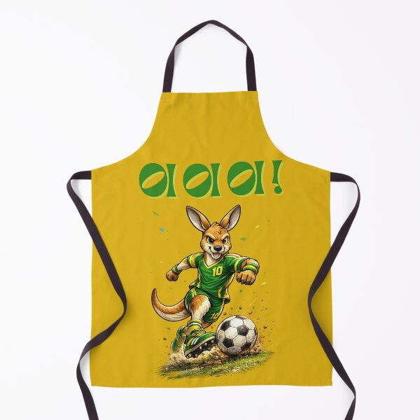 Item preview, Aussie Soccer Roo, Australian Football Mascot Kangaroo designed and sold by Cadsdiva.