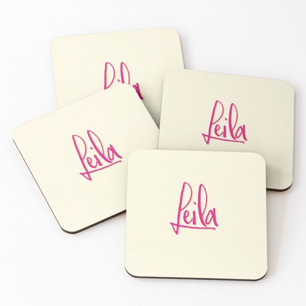Item preview, LEILA personalized type design designed and sold by CharlottePlaceArt.