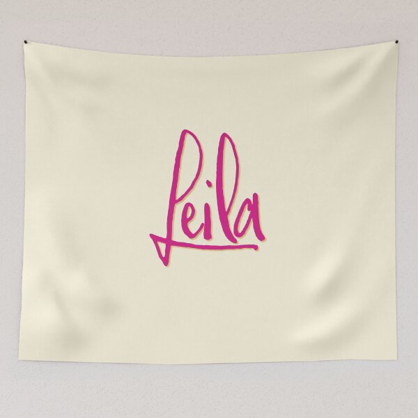 Item preview, LEILA personalized type design designed and sold by CharlottePlaceArt.