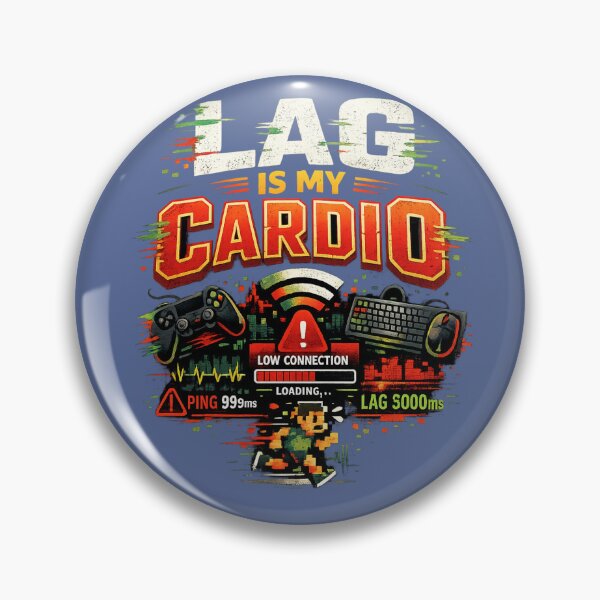 Item preview, Lag Is My Cardio designed and sold by PeterPunkt.