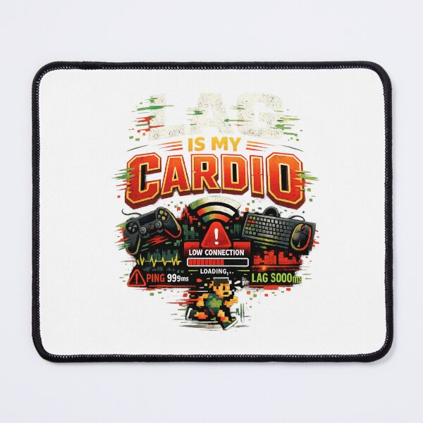 Item preview, Lag Is My Cardio designed and sold by PeterPunkt.