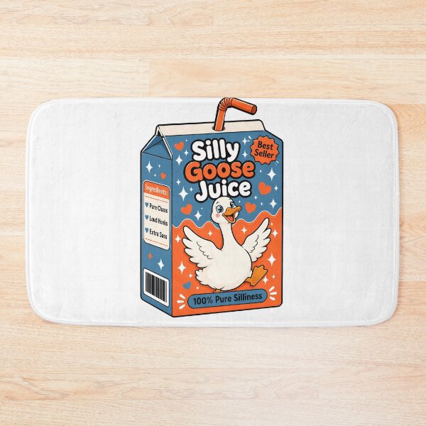 Item preview, Silly Goose Juice Retro Blue Vintage | Funny Goose Juice Box Meme Design designed and sold by ronakris009.