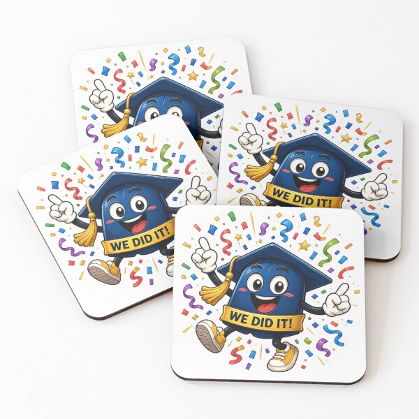 Item preview, We Did It Graduation Sticker designed and sold by InkPixell.