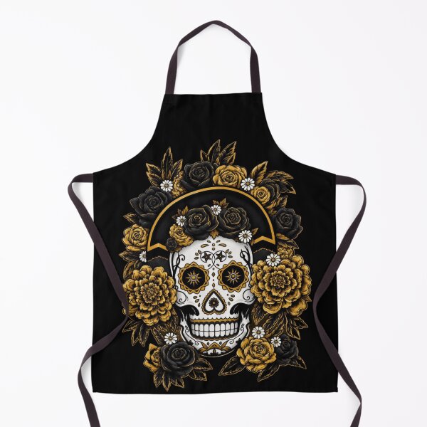 Item preview, Day of the Dead Black and Gold Edition designed and sold by vilvilart.