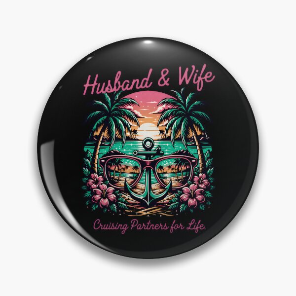 Item preview, Husband and Wife Cruising Partners for Life designed and sold by Toddtheknight.