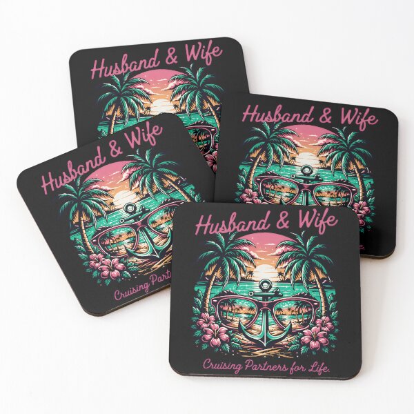 Item preview, Husband and Wife Cruising Partners for Life designed and sold by Toddtheknight.