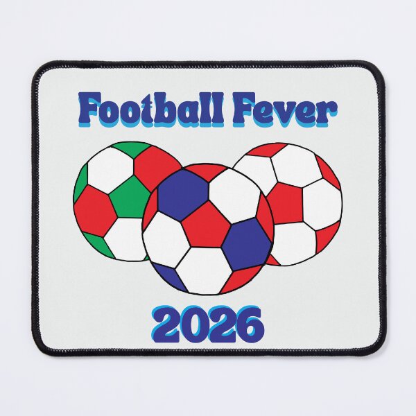 Item preview, Soccer Ball 2026 Football Fan Design designed and sold by LauraCoxArt.