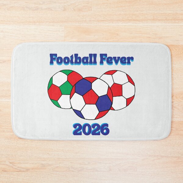 Item preview, Soccer Ball 2026 Football Fan Design designed and sold by LauraCoxArt.