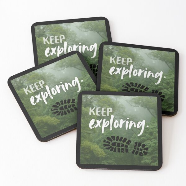 Item preview, Keep Exploring designed and sold by wildrosestudio.