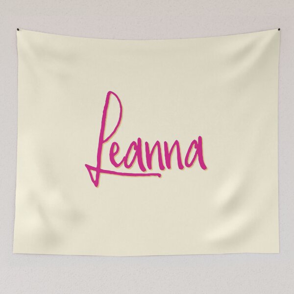 Item preview, LEANNA personalized type design designed and sold by CharlottePlaceArt.