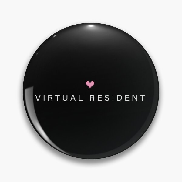Item preview, Virtual Resident Ultra Minimalist Pixel Heart designed and sold by SplashTastic.