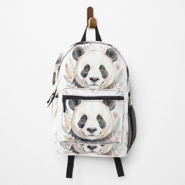 Item preview, Floral Boho Panda Illustration designed and sold by Marcu Ioachim.
