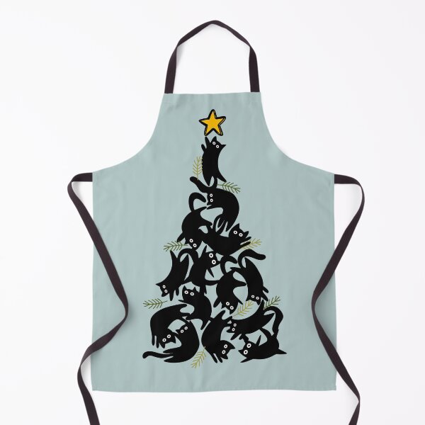 Item preview, Cats Christmas tree designed and sold by InkRiot Studios.